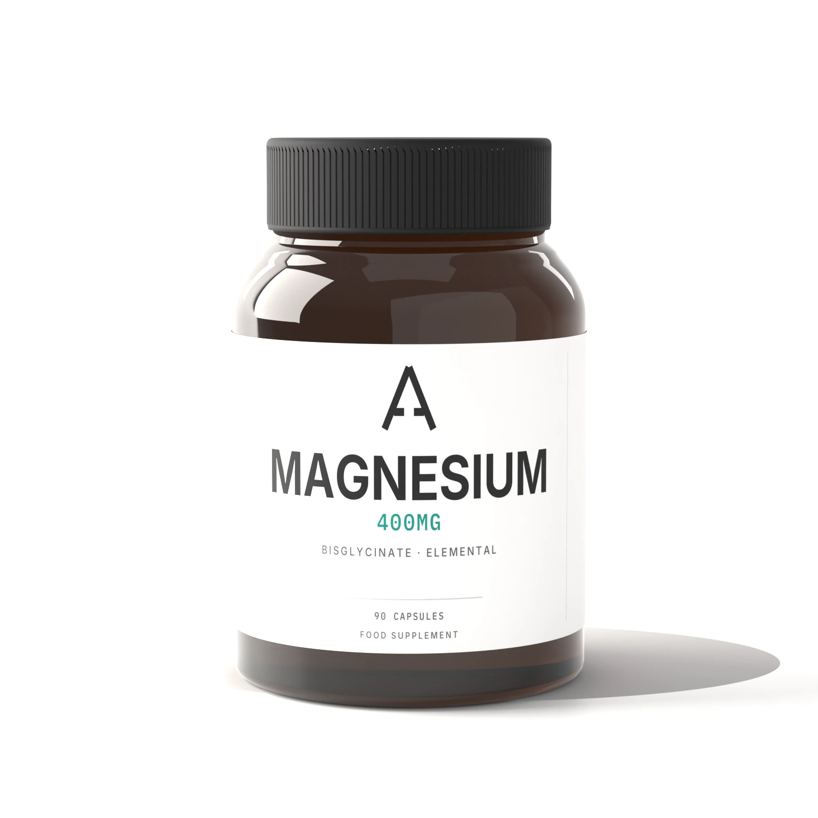 Magnesium Glycinate — 400mg Elemental Magnesium · 90 capsules, 90 capsules